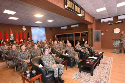 Officers Sitting