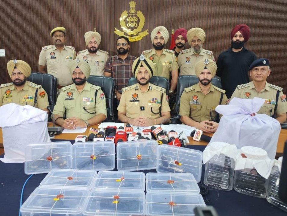 Punjab Arms Smuggling Crackdown