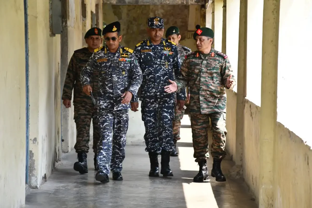 Rear Admiral Ashish Bhargava Reviews NCC Tamil Nadu, Puducherry and Andaman & Nicobar Directorate