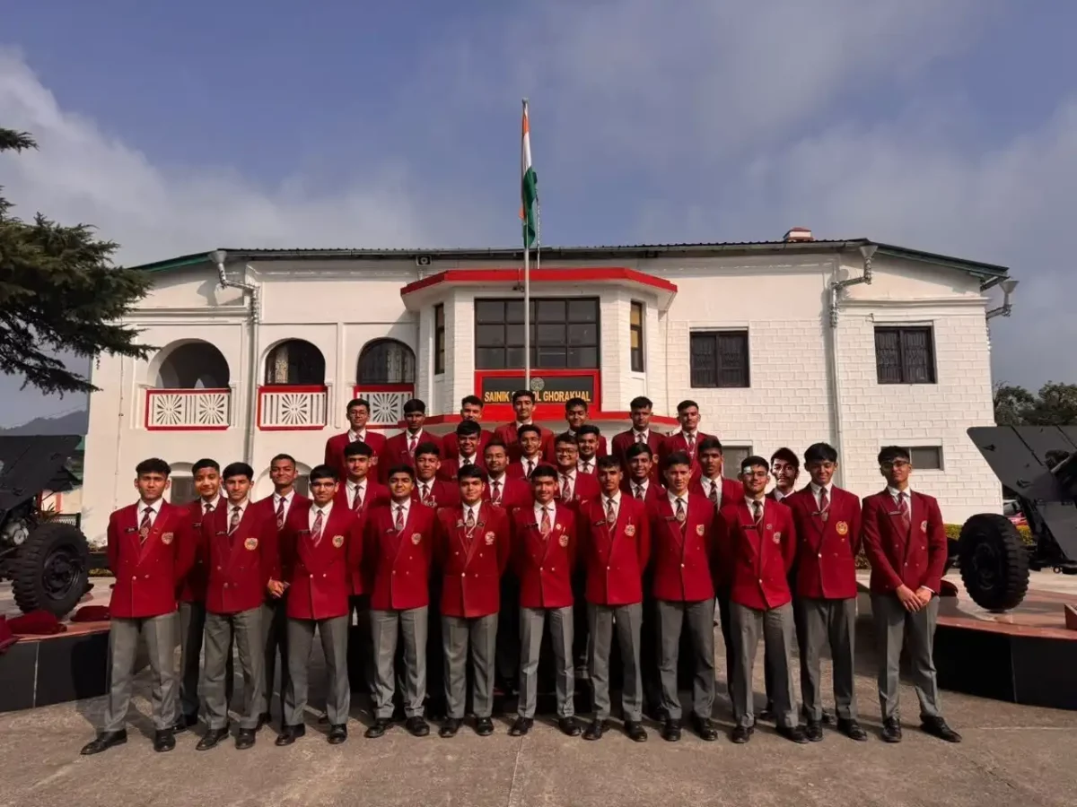 Sainik School Ghorakhal Cadets