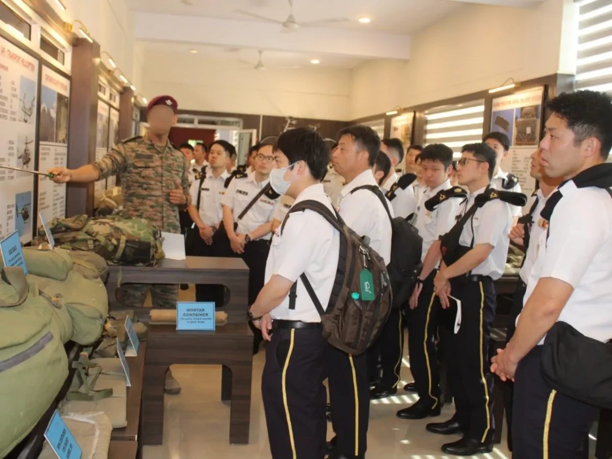 Shatrujeet Brigade Hosts 34-Member Japanese Delegation, Showcases Airborne Combat Capabilities