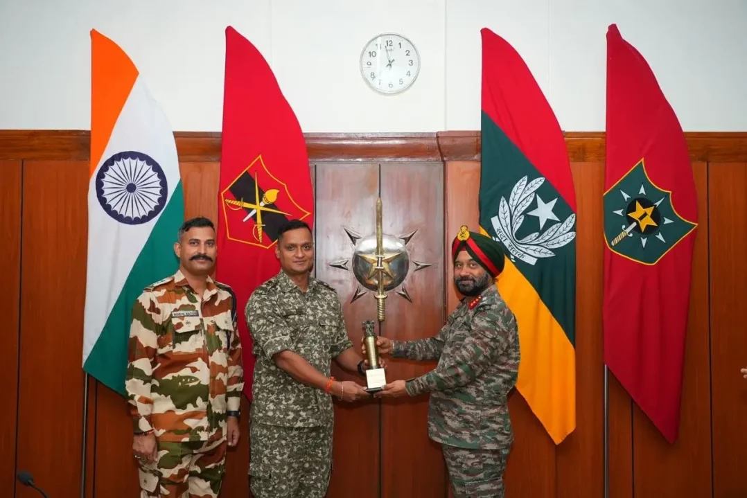 Trophy Being Given 1
