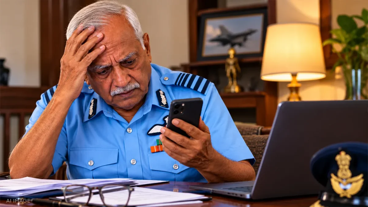 IAF Officer Loses ₹4.5 Lakh in Fake Pension Life Certificate Scam in Pune
