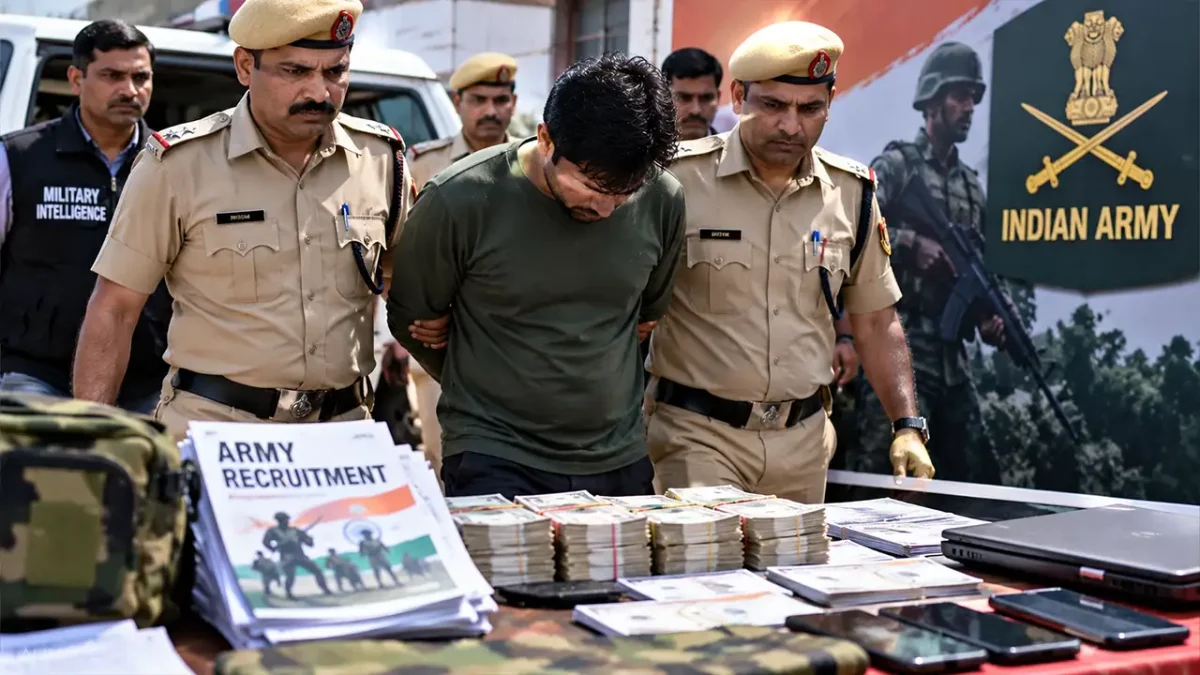 ₹46 Lakh Fake Army Recruitment Racket Busted After Military Intelligence Tip-Off