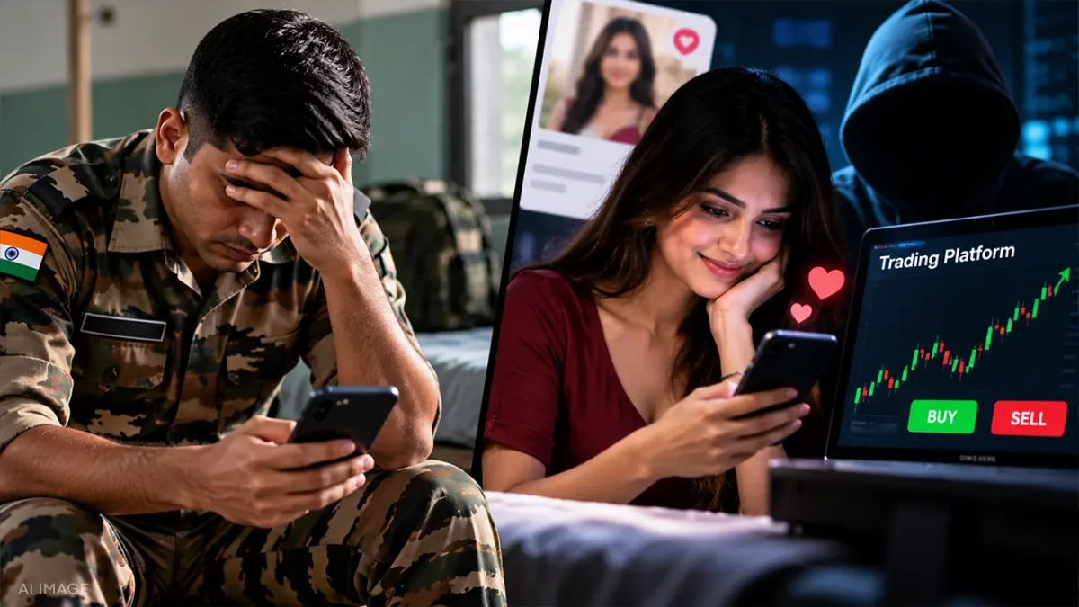 Army Jawan at Hisar Military Cantonment Cheated of About ₹7 Lakh via Matrimonial App and Fake Trading Platform