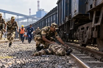 On-Duty CISF Jawan Run Over by Coal Train at NTPC Farakka